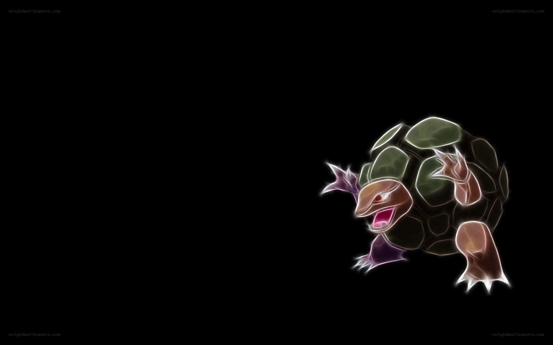 Torterra glowing effect
