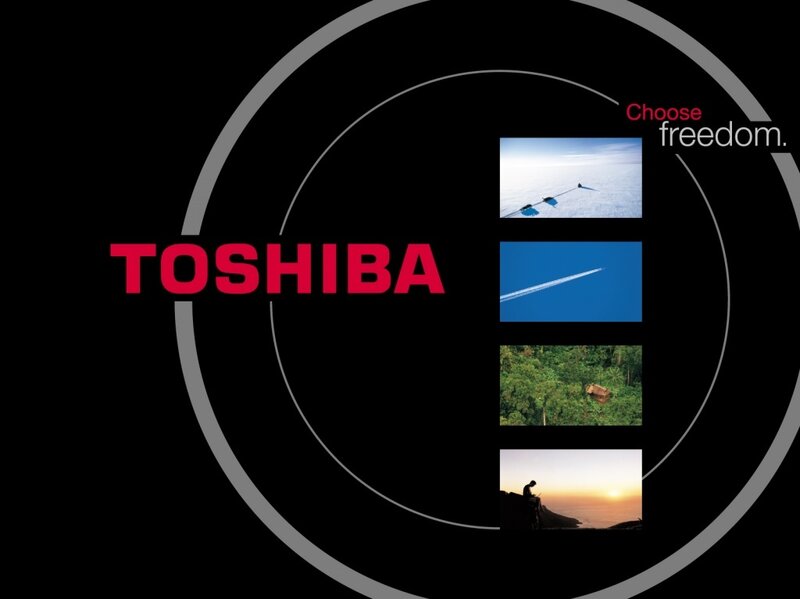 Toshiba freedom advertisement