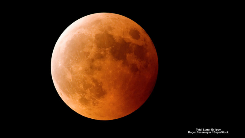 Total Lunar Eclipse Moon