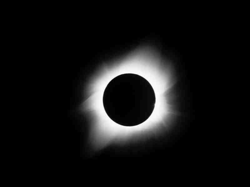 Total Solar Eclipse — Black, Photograph
