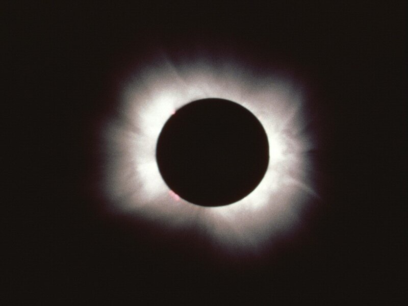 Total Solar Eclipse — Moon