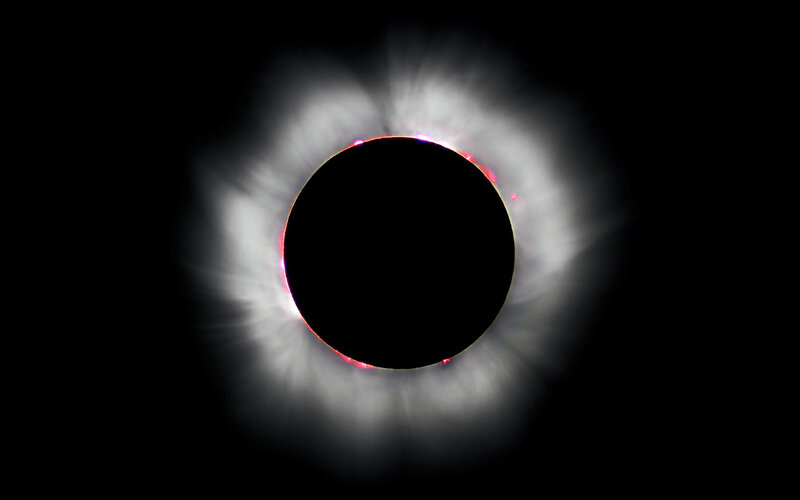 Total Solar Eclipse — Night