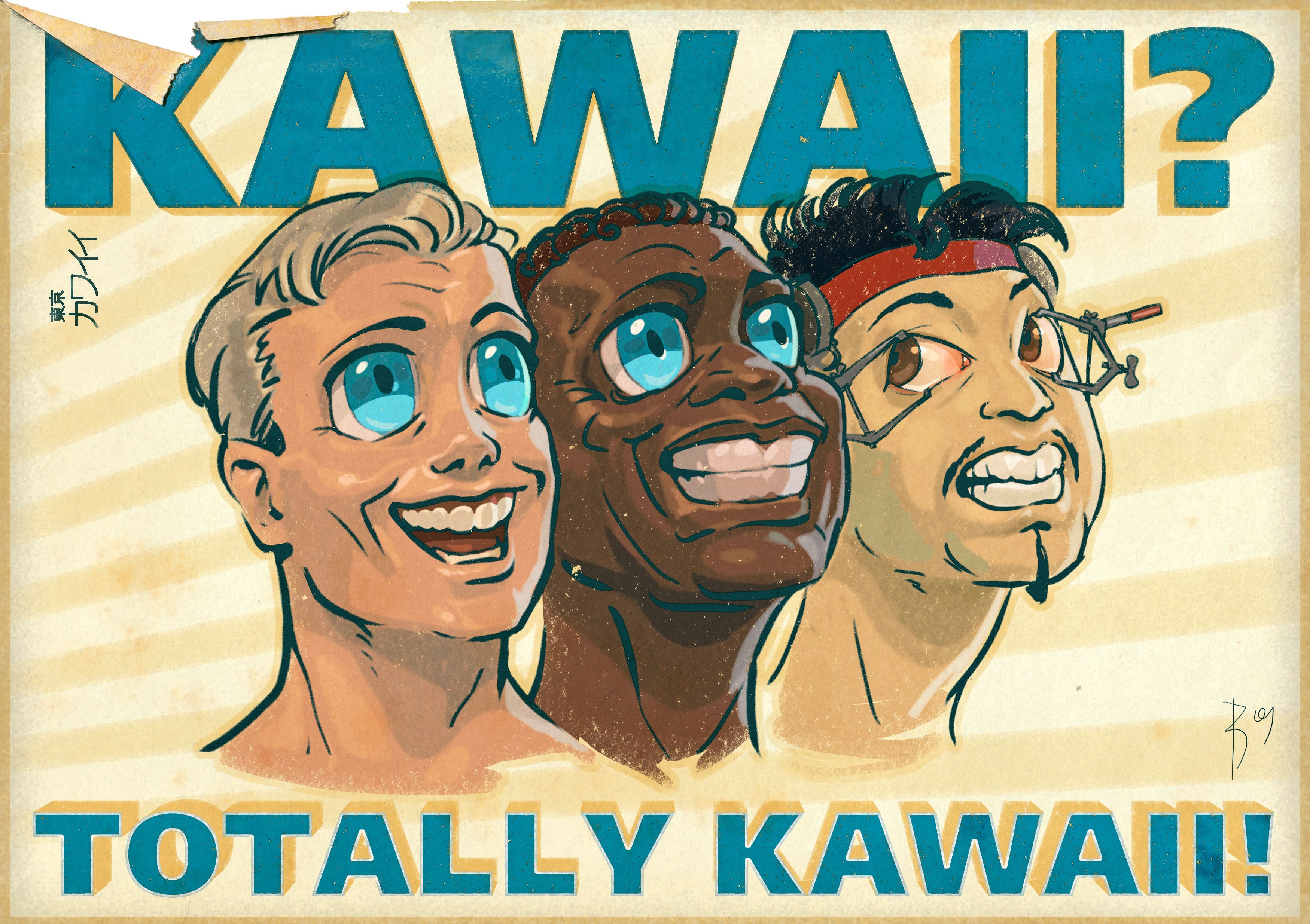 Totally Kawaii Poster
