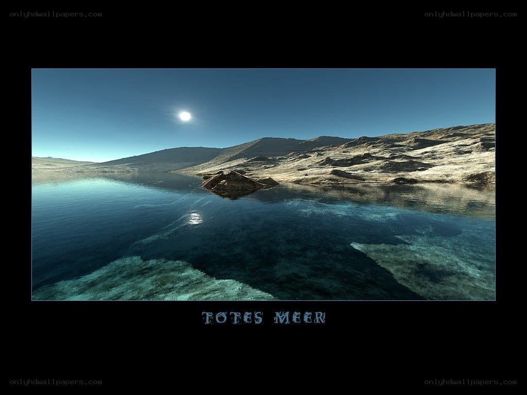 Totes Meer landscape