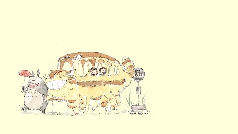 Totoro and Catbus