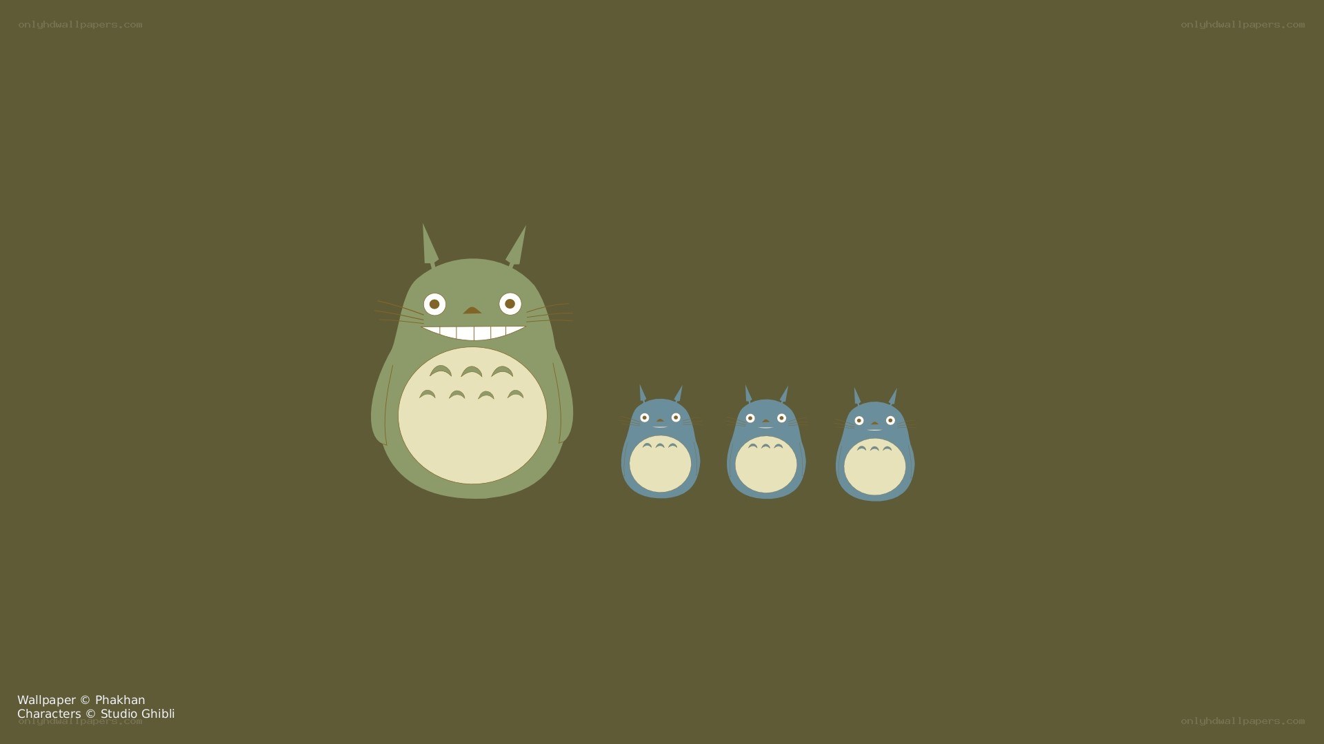 Totoro and its babies