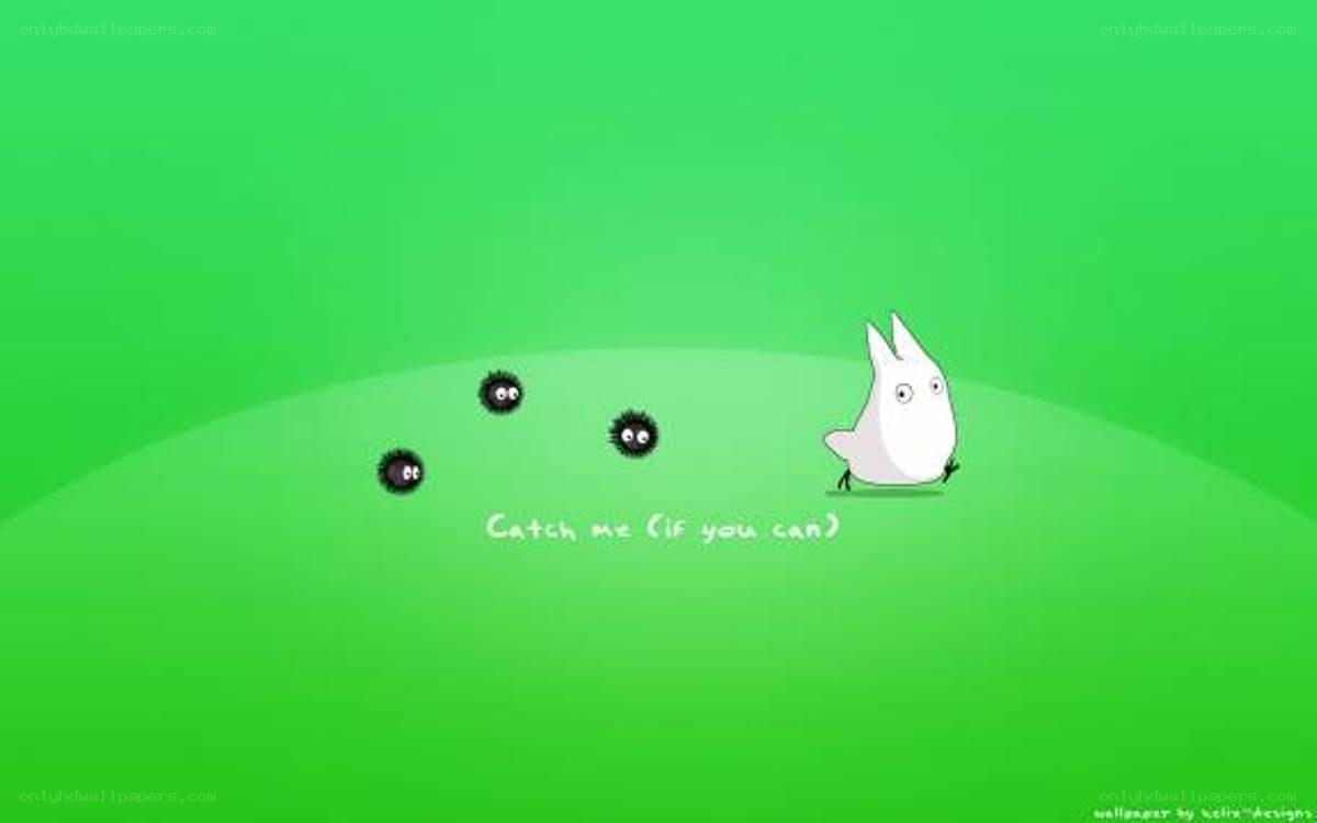 Totoro and soot sprites