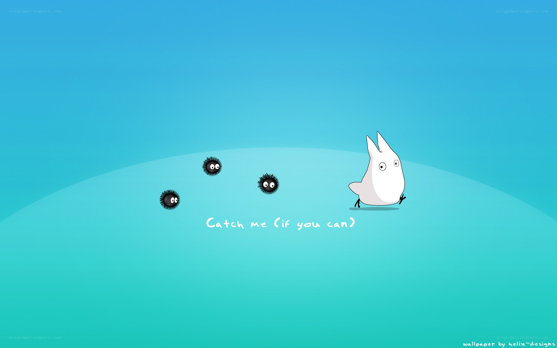 Totoro and soot sprites