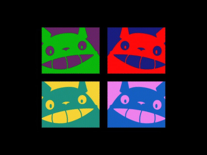 Totoro Character Faces