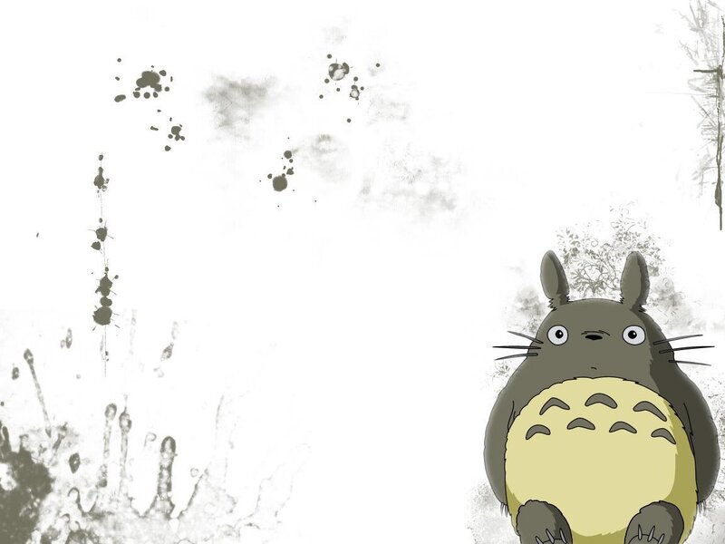 Totoro Character — Gray