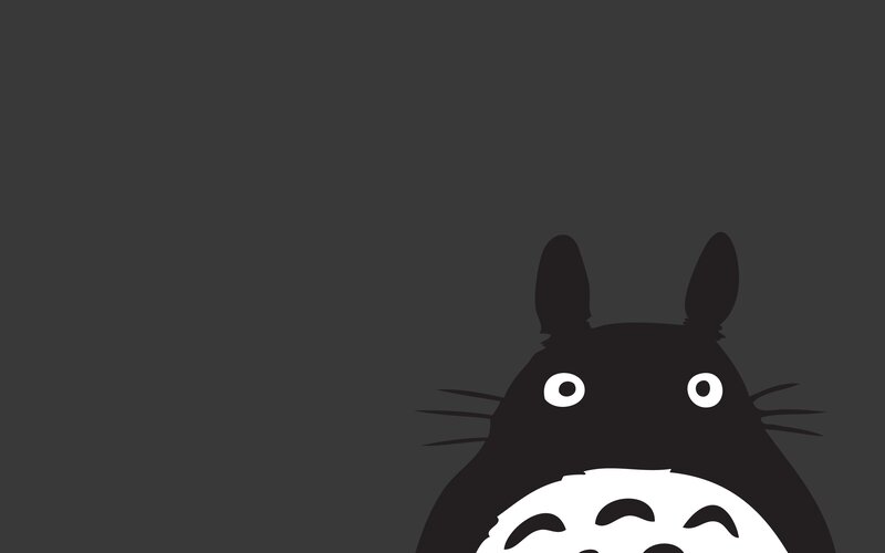 Totoro Character Silhouette