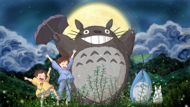 Totoro with Children