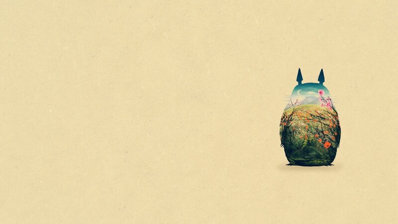 Totoro with Landscape