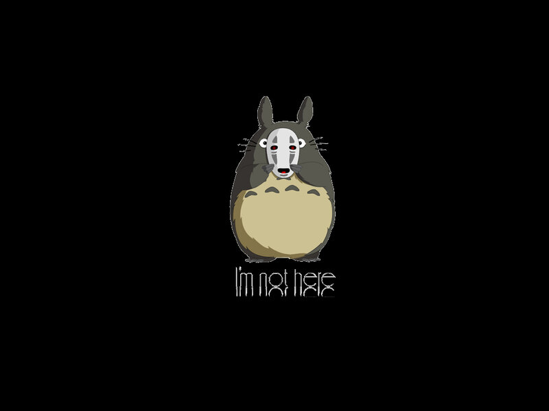 Totoro with Mask