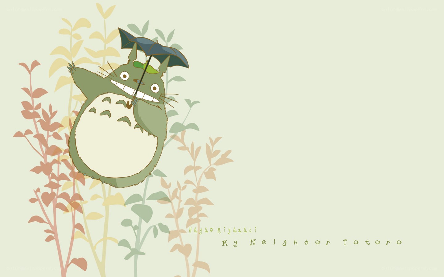 Totoro with Umbrella