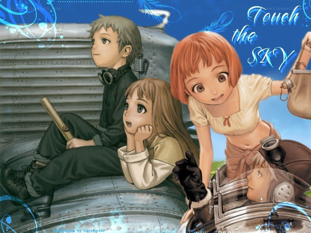 Touch the Sky anime art