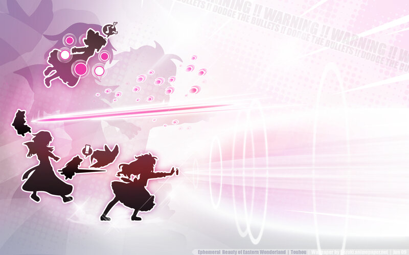 Touhou bullet-hell action