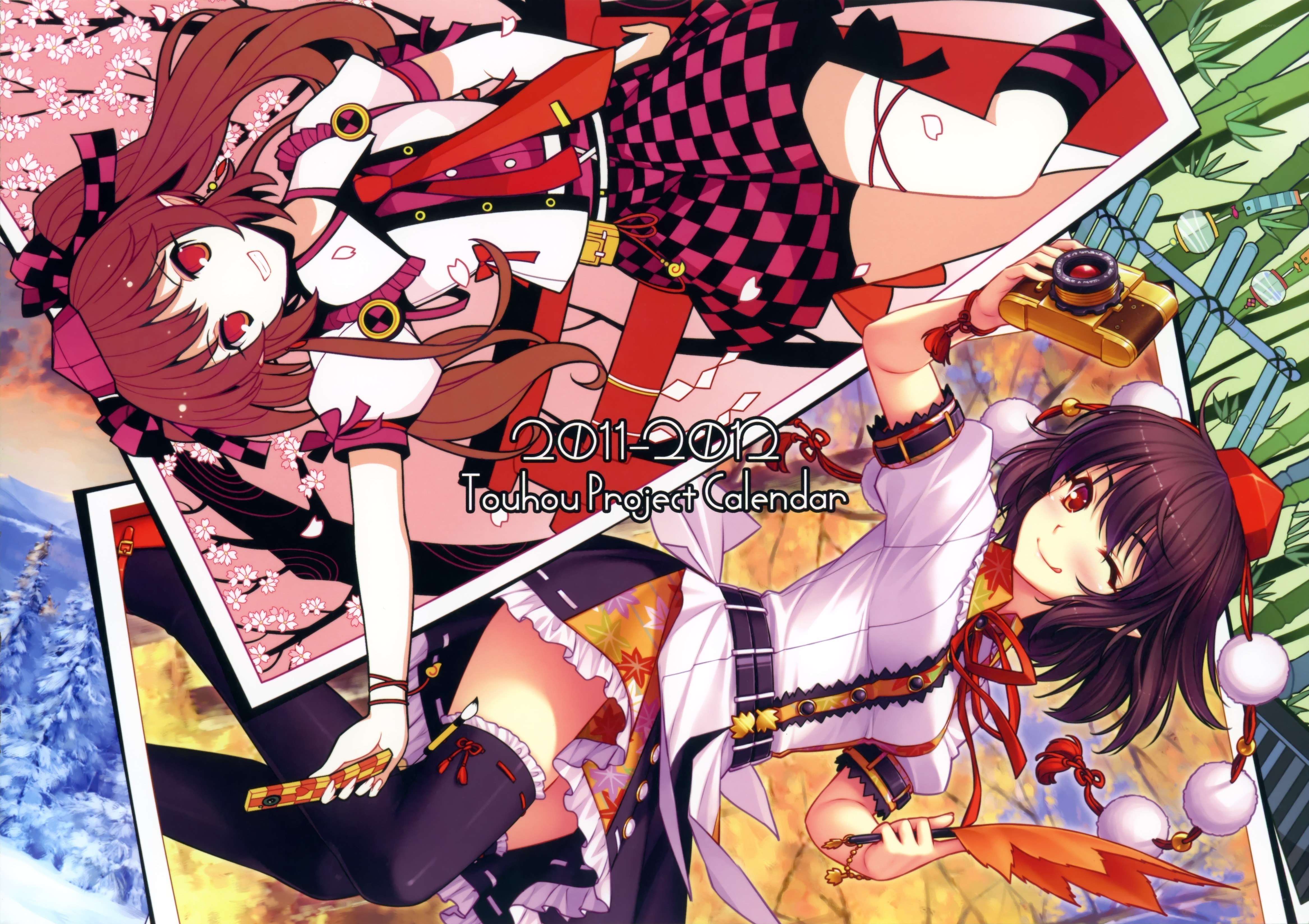 Touhou Project Calendar Art