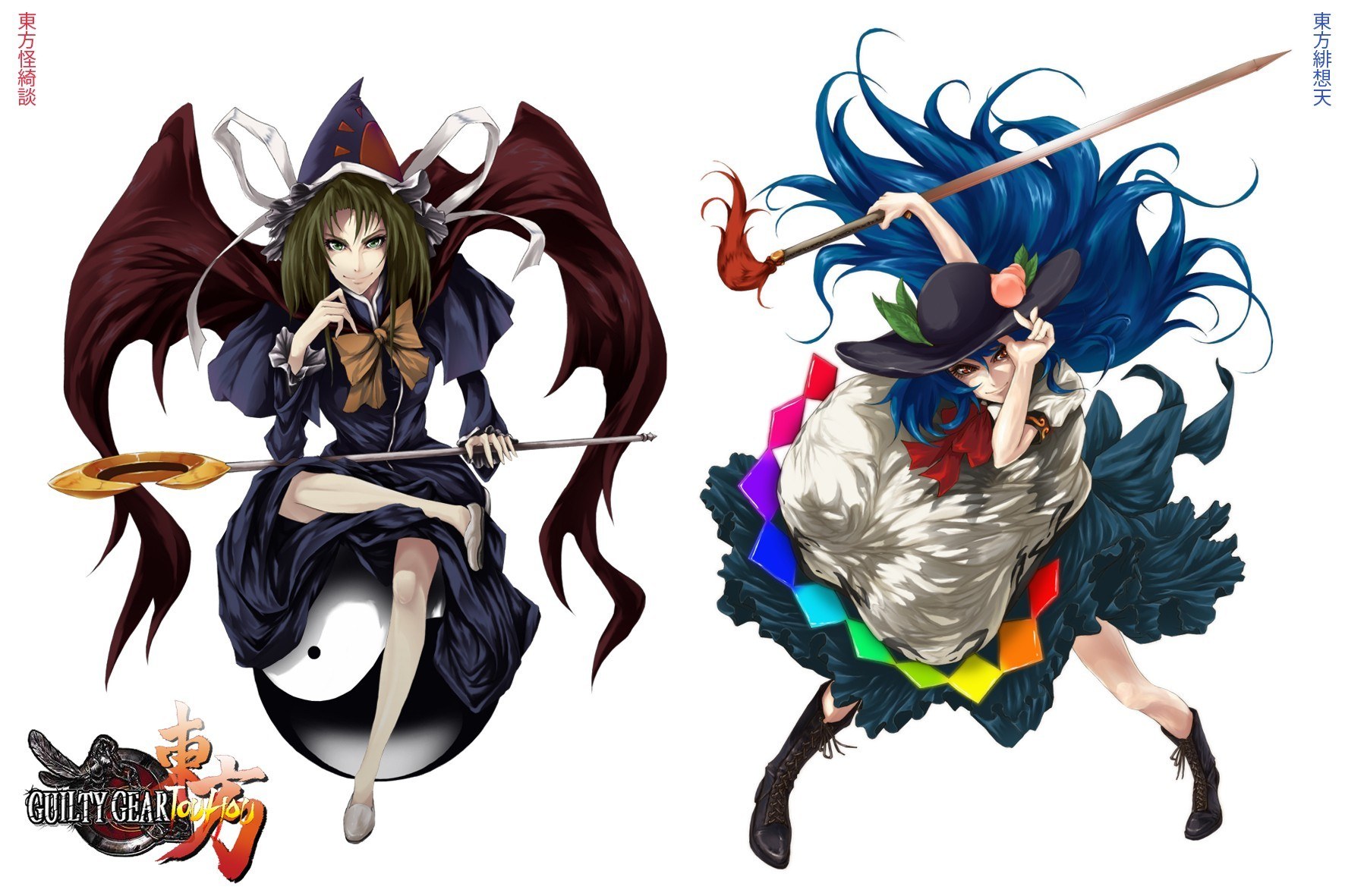 Touhou Project character art