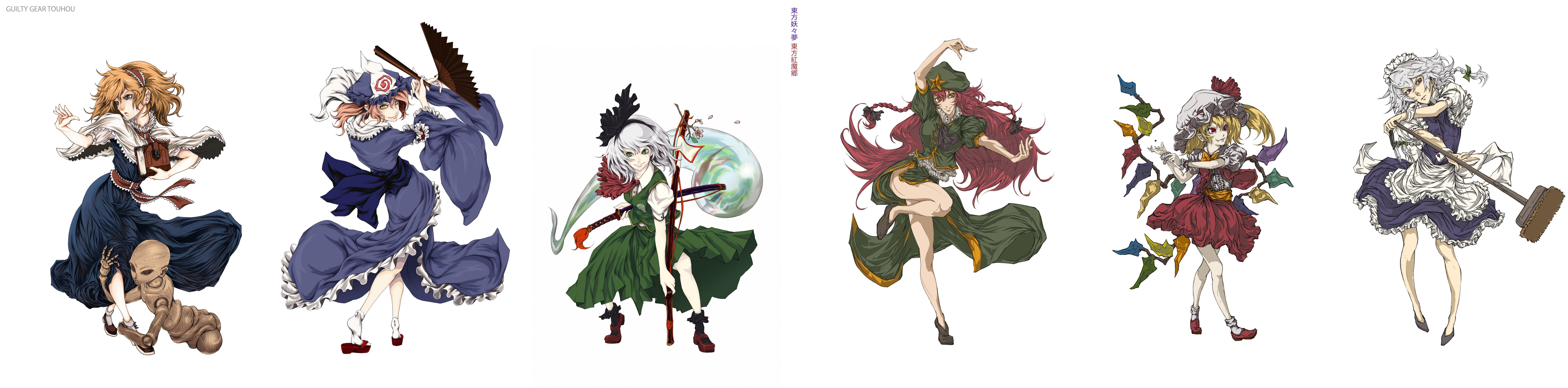 Touhou Project character art