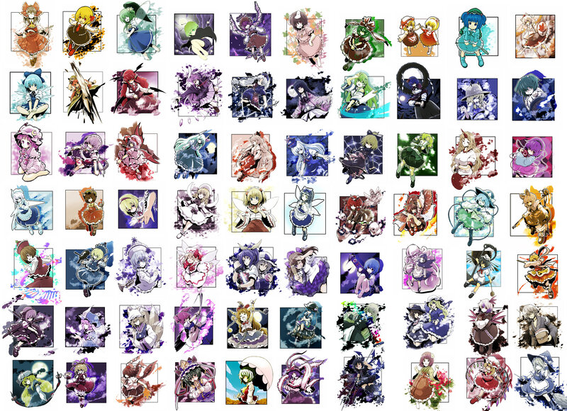 Touhou Project character collection
