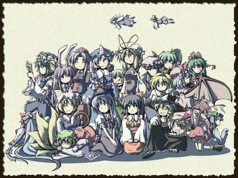 Touhou Project character group