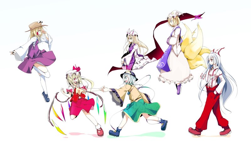 Touhou Project characters