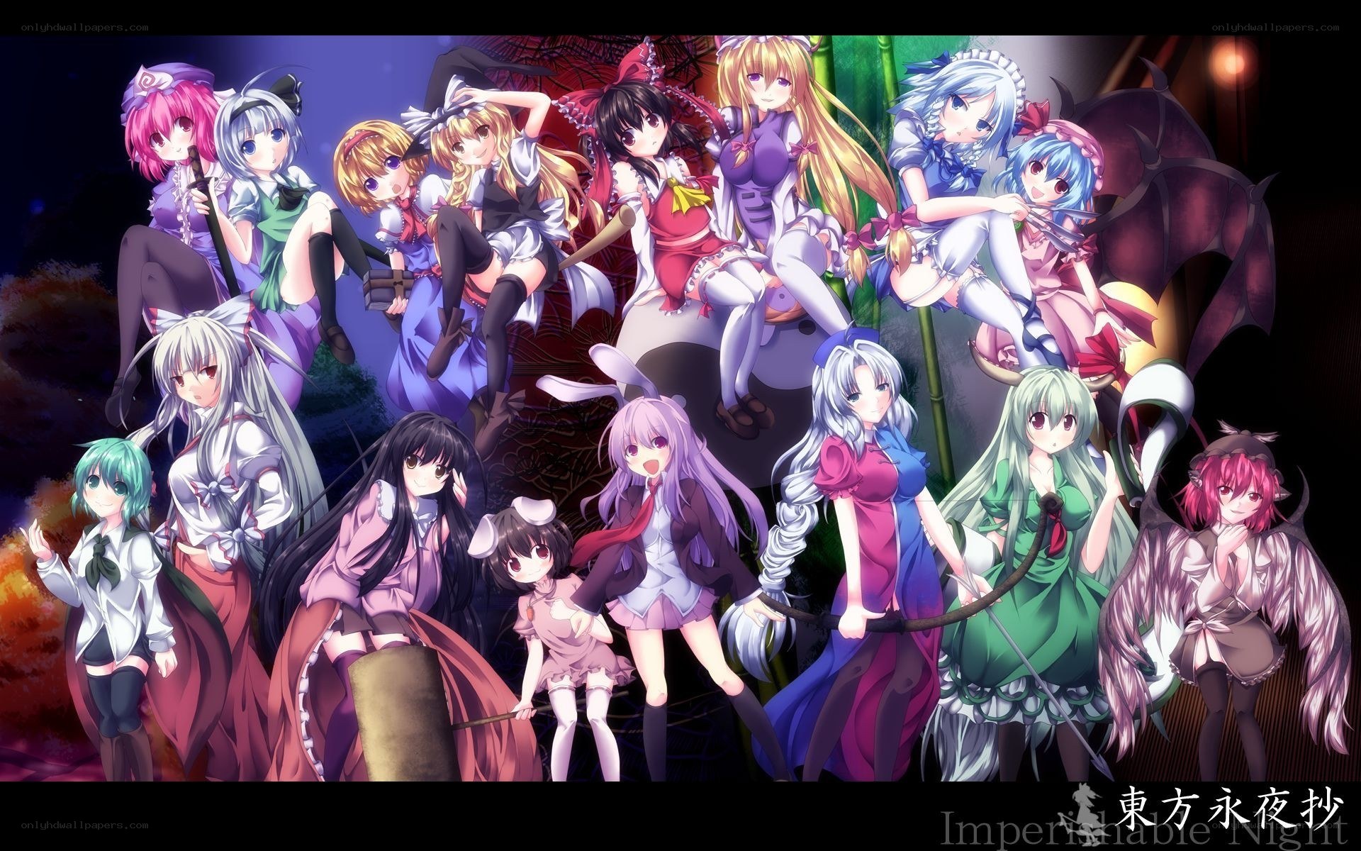 Touhou Project characters