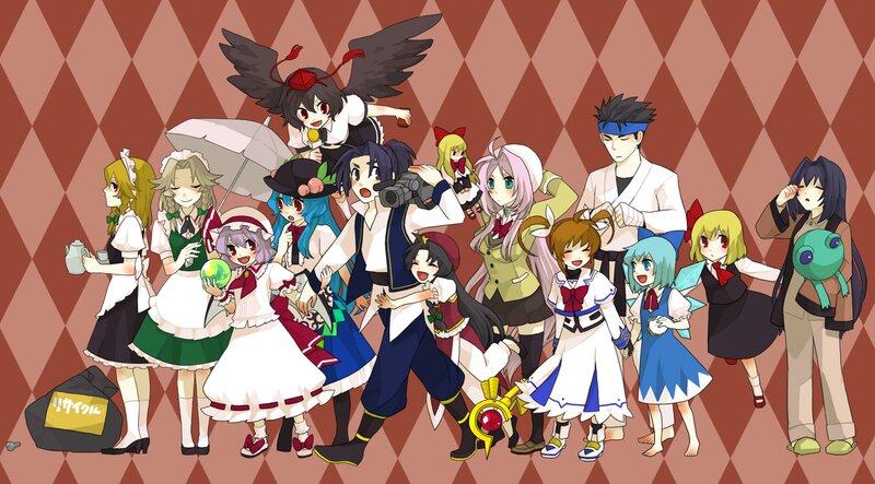 Touhou Project characters group