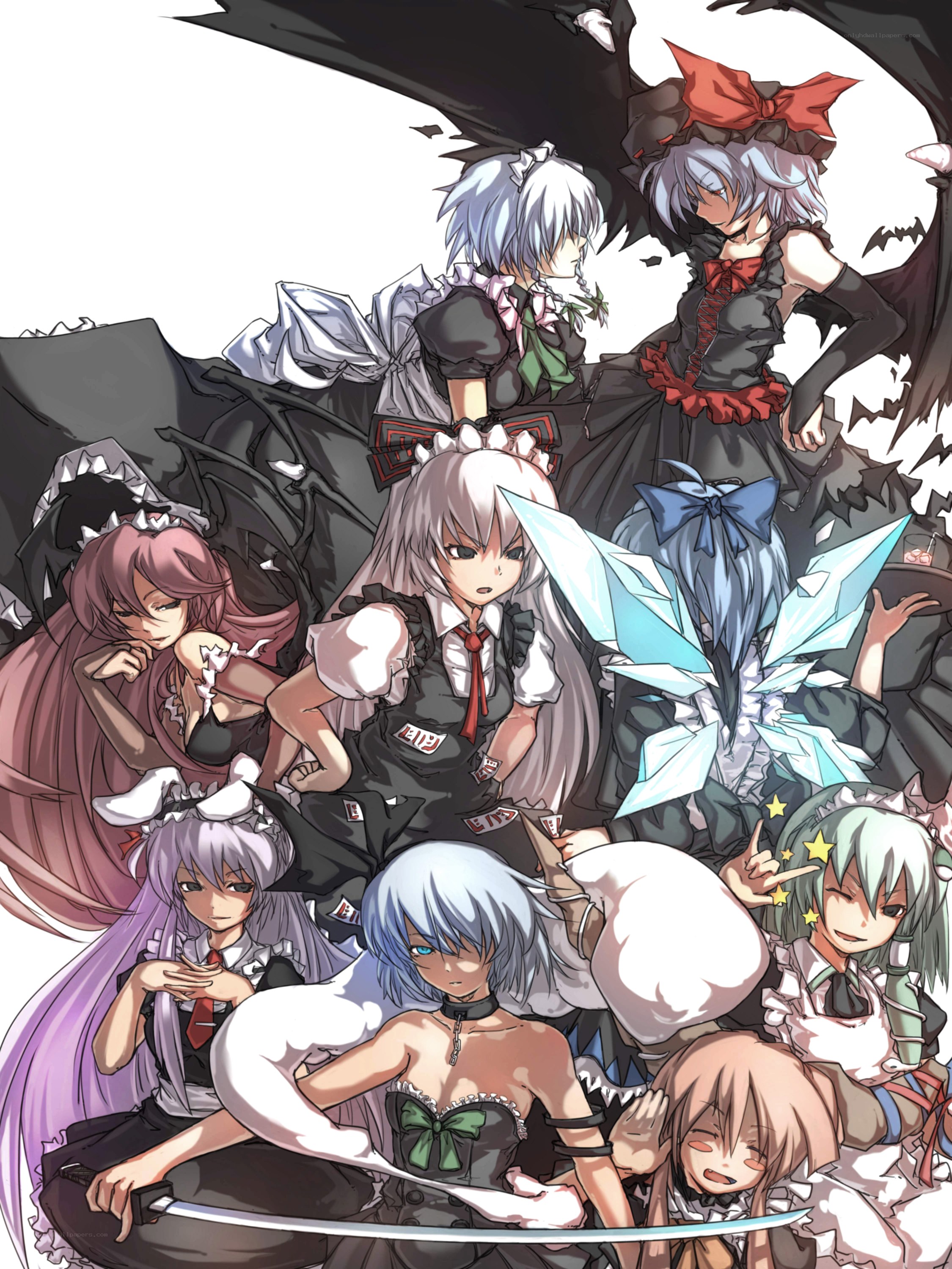 Touhou Project characters group