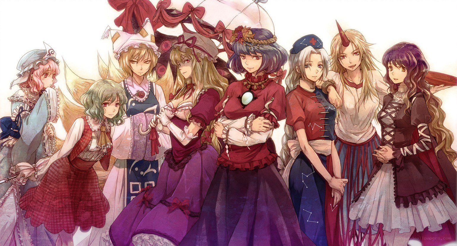 Touhou Project characters group