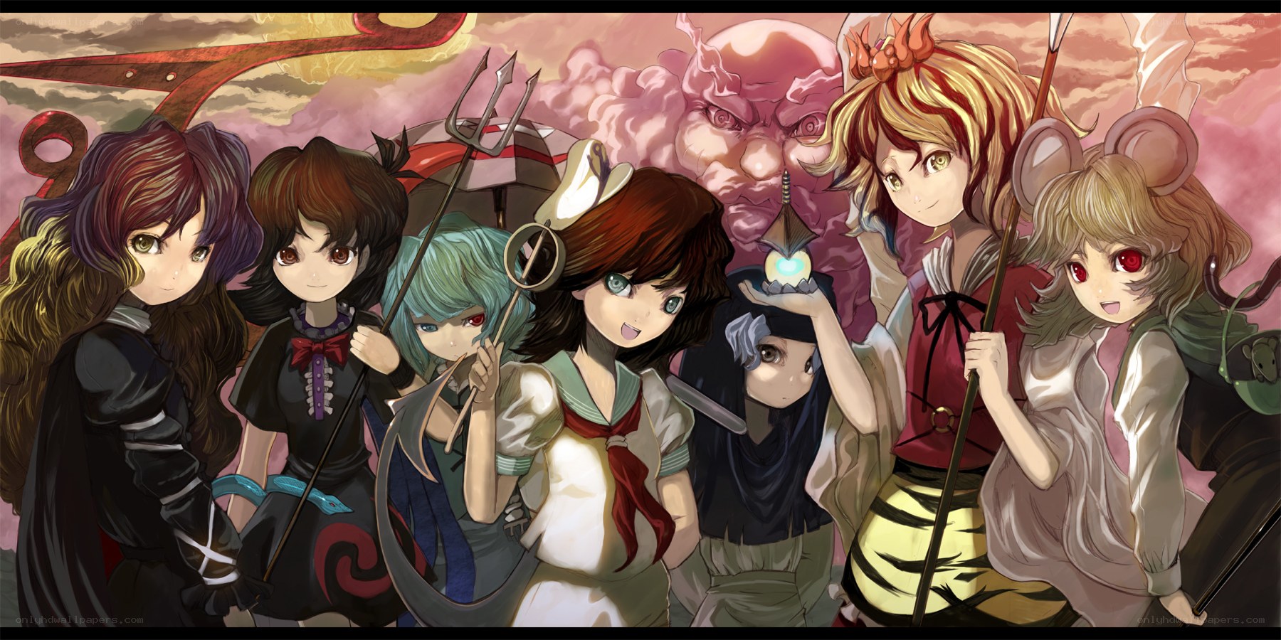 Touhou Project characters group