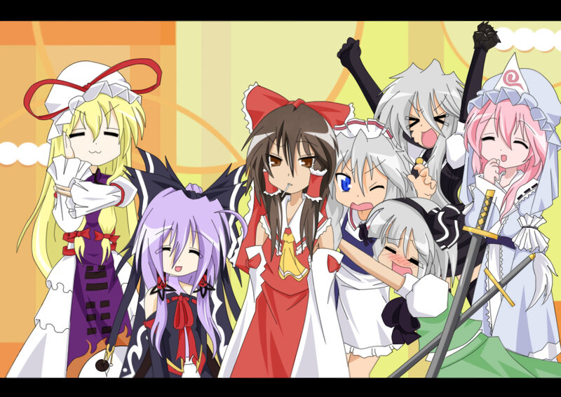 Touhou Project characters group