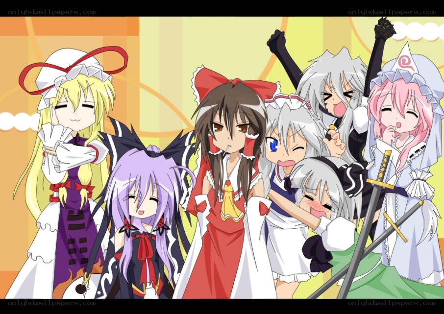 Touhou Project characters group