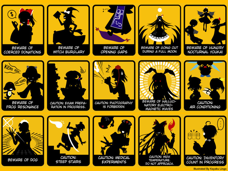 Touhou Warning Signs