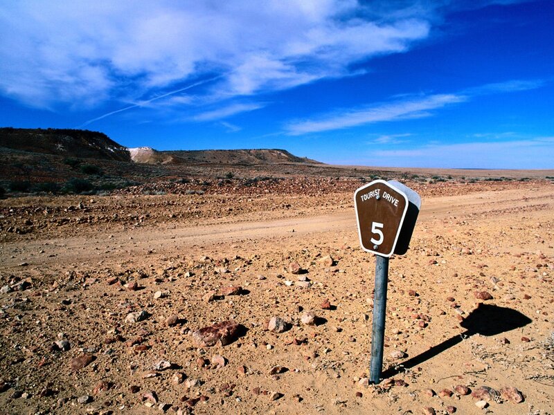 Tourist Drive Sign