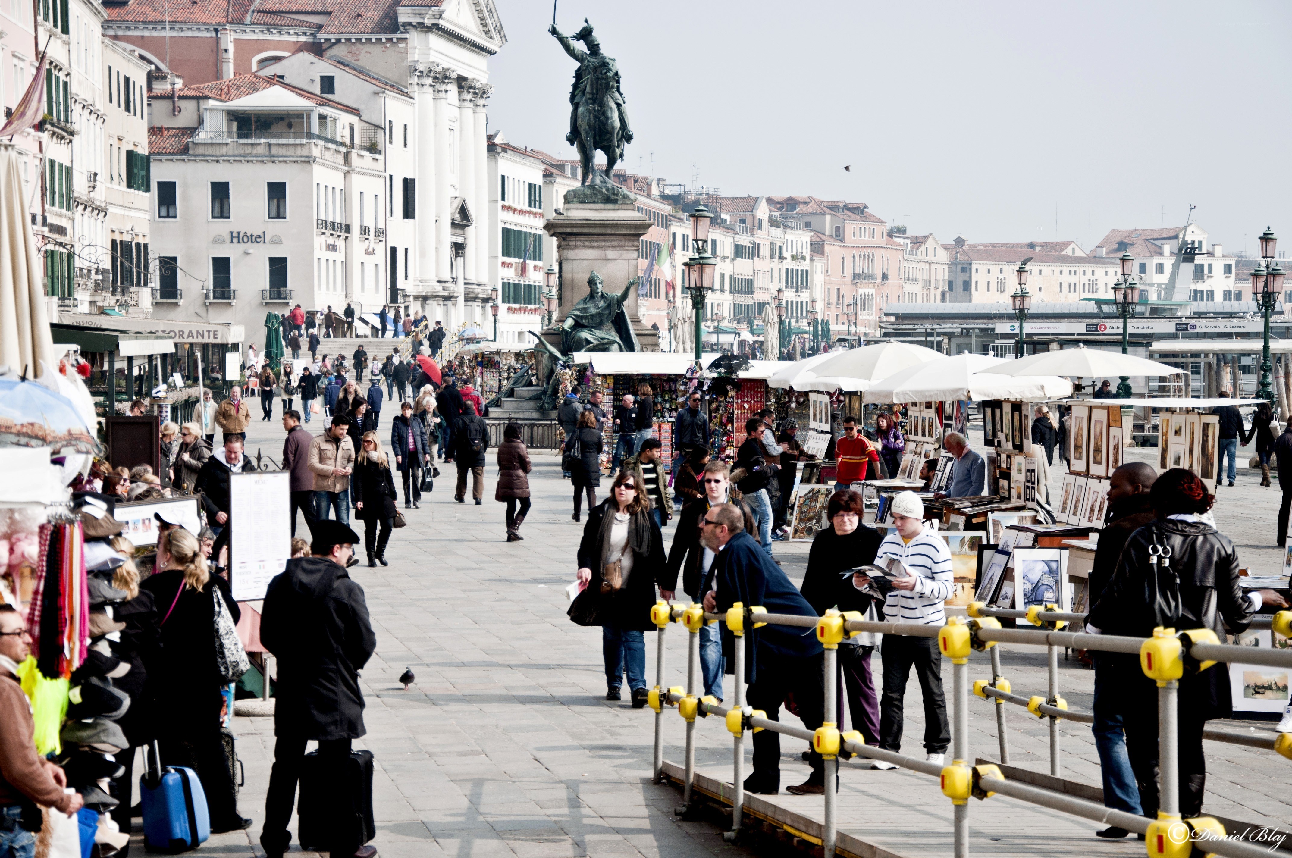 Tourists at Piazza San Marco