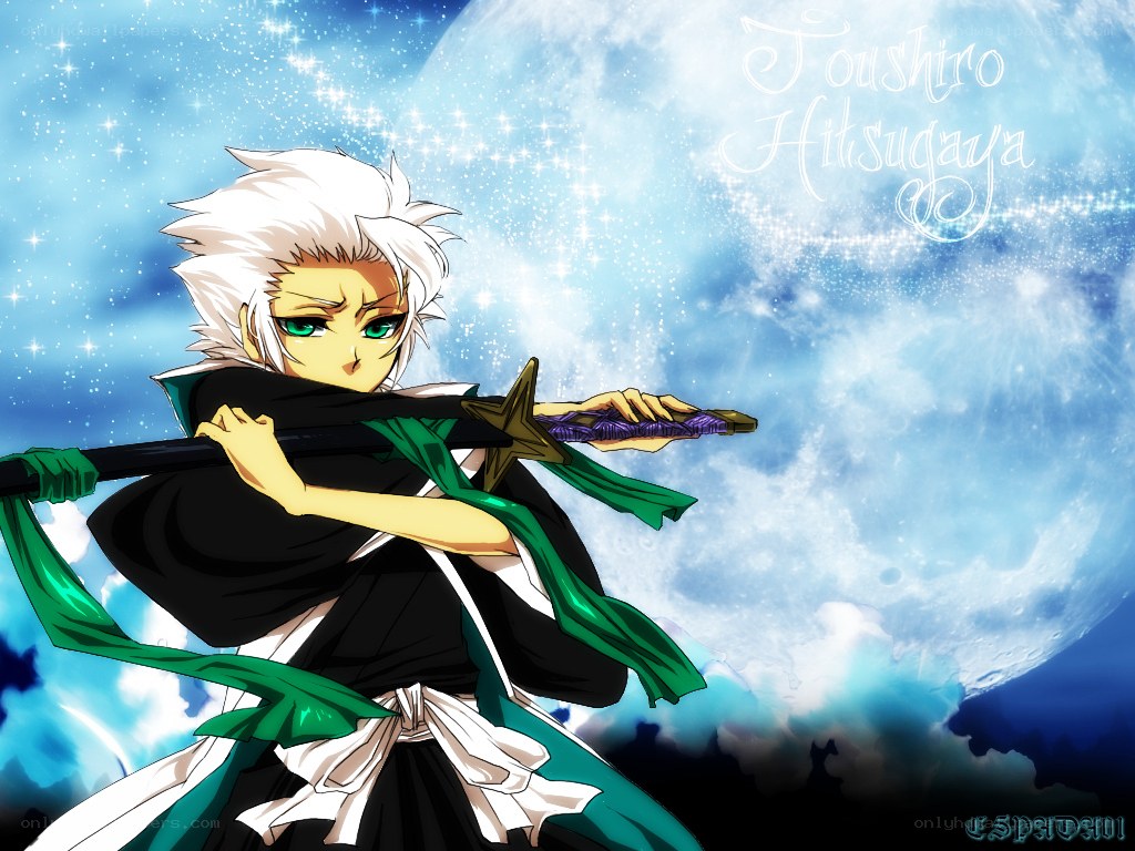 Toushiro Hitsugaya with sword