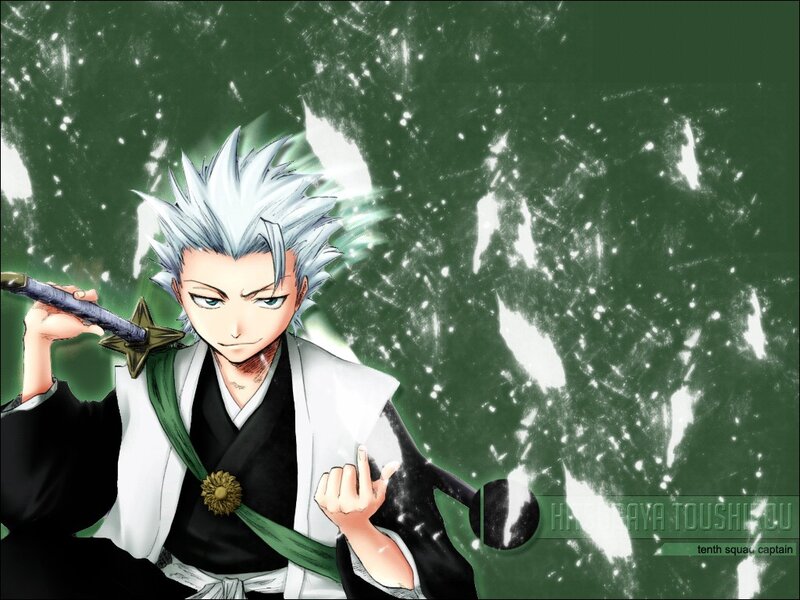 Toushirou Hitsugaya in action