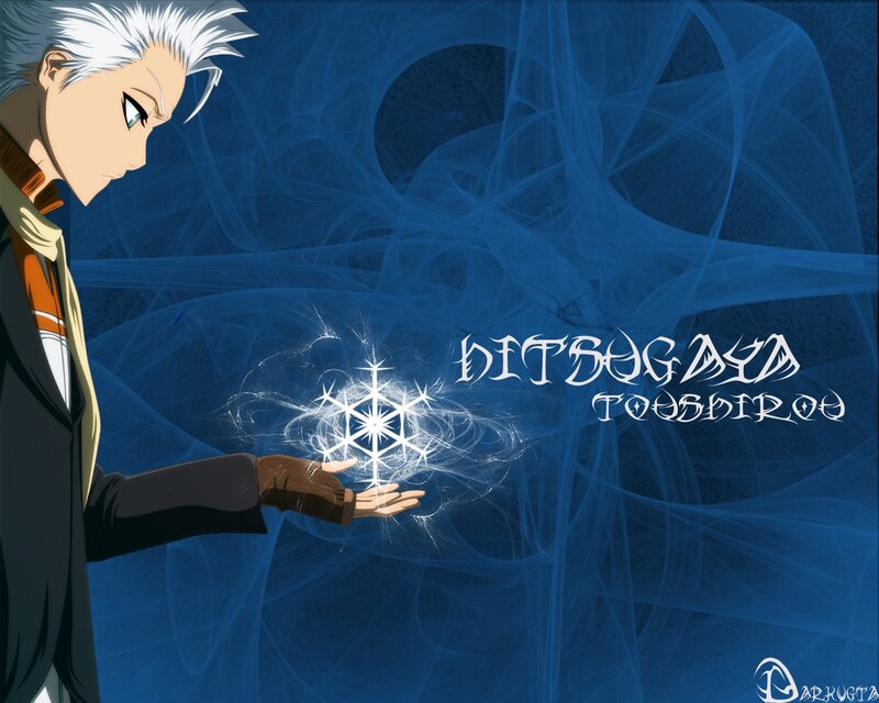 Toushirou Hitsugaya with ice magic