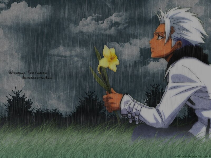 Toushirou in the Rain