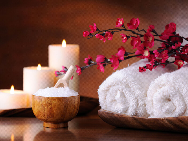 Towels and Bath Salts
