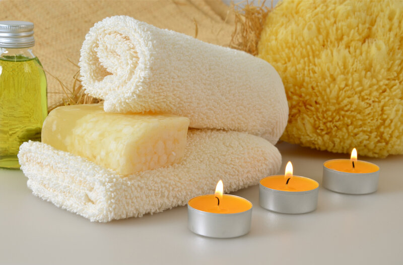 Towels and Candles