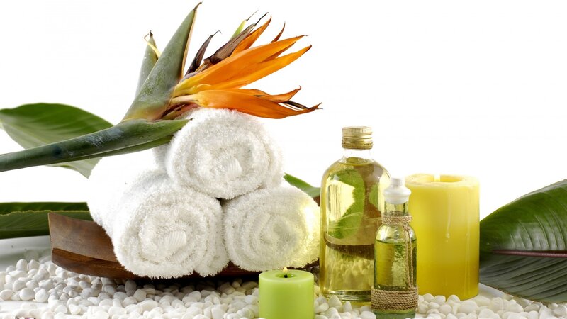 Towels and Spa Items — White