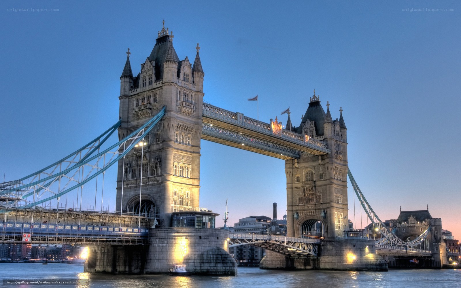 Tower Bridge at dusk
