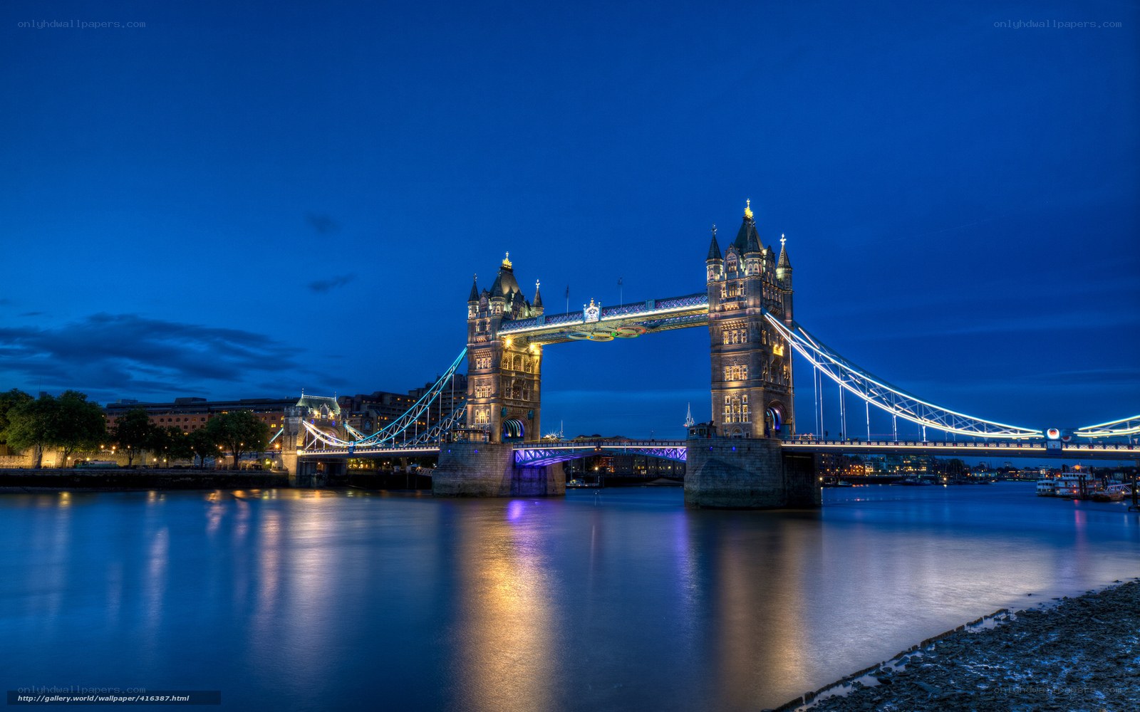 Tower Bridge at dusk