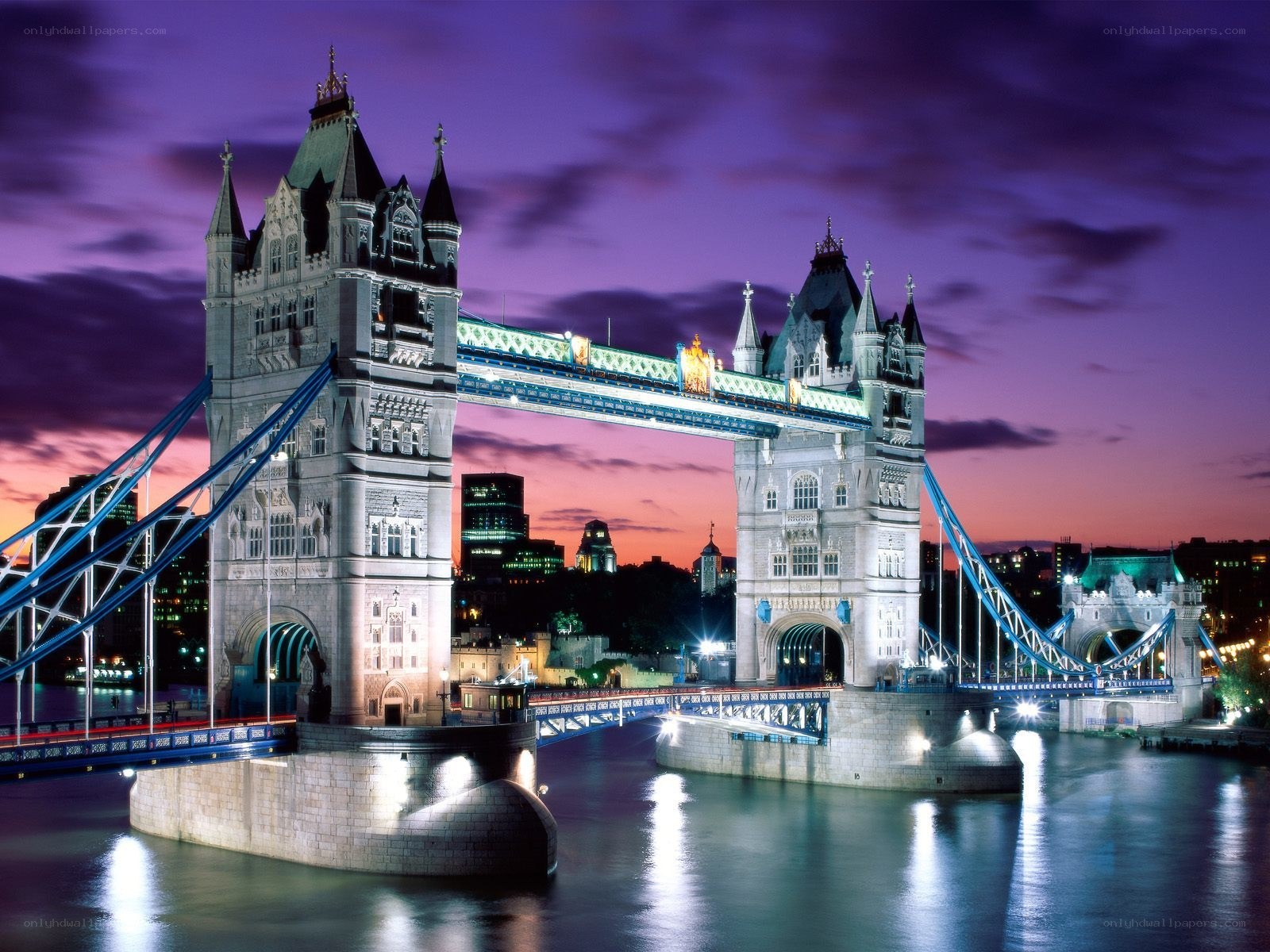 Tower Bridge at dusk