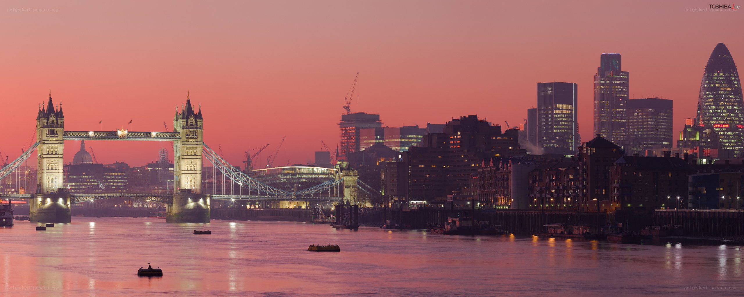 Tower Bridge at dusk