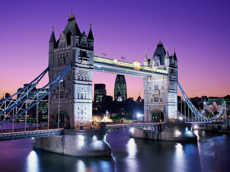 Tower Bridge at dusk