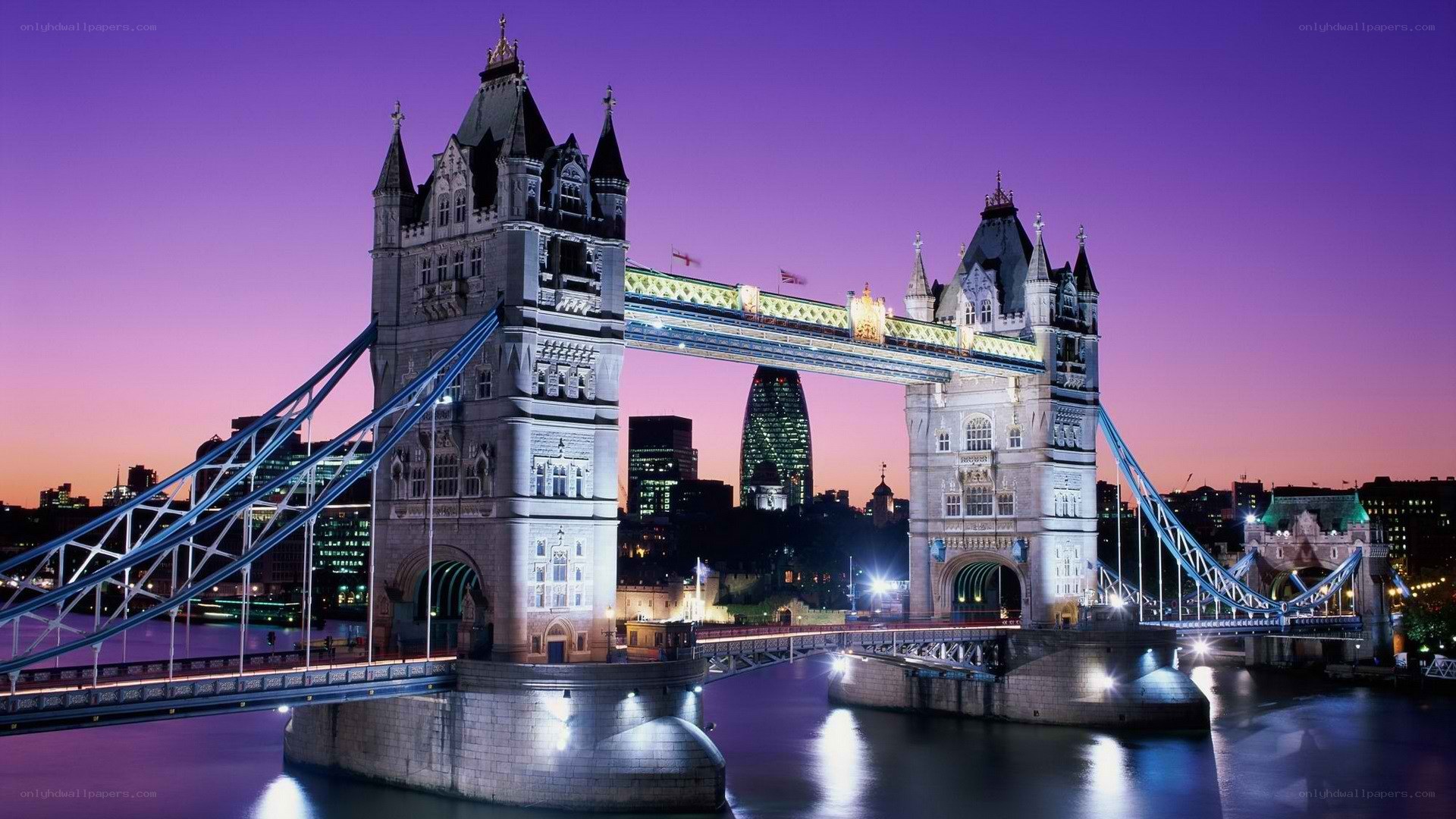 Tower Bridge at dusk
